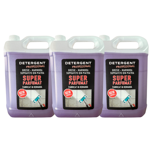 Pachetul cu 3x Detergent Profesional Pardoseala 5L